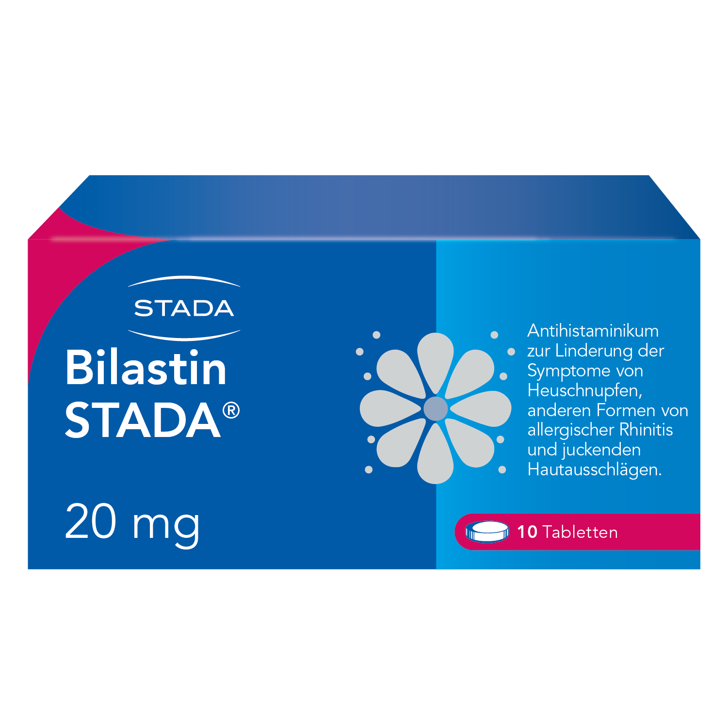 Abbildung für BILASTIN STADA 20 mg Tabletten