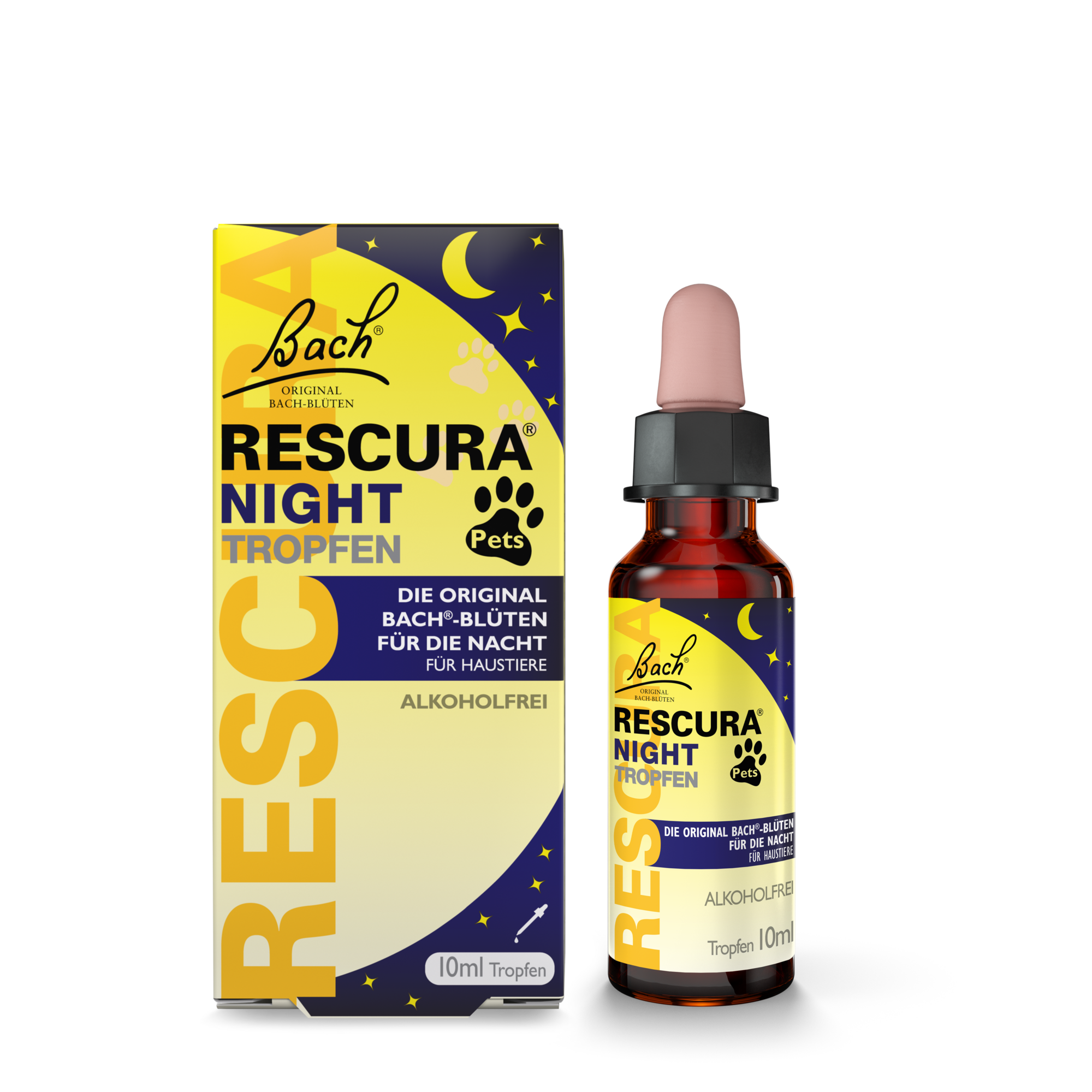 Abbildung für BACHBLÜTEN Original Rescura Night Pets Tro.alk.fr.