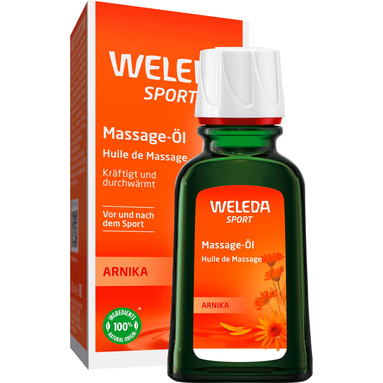 Abbildung für WELEDA Sport Massage-Öl Arnika