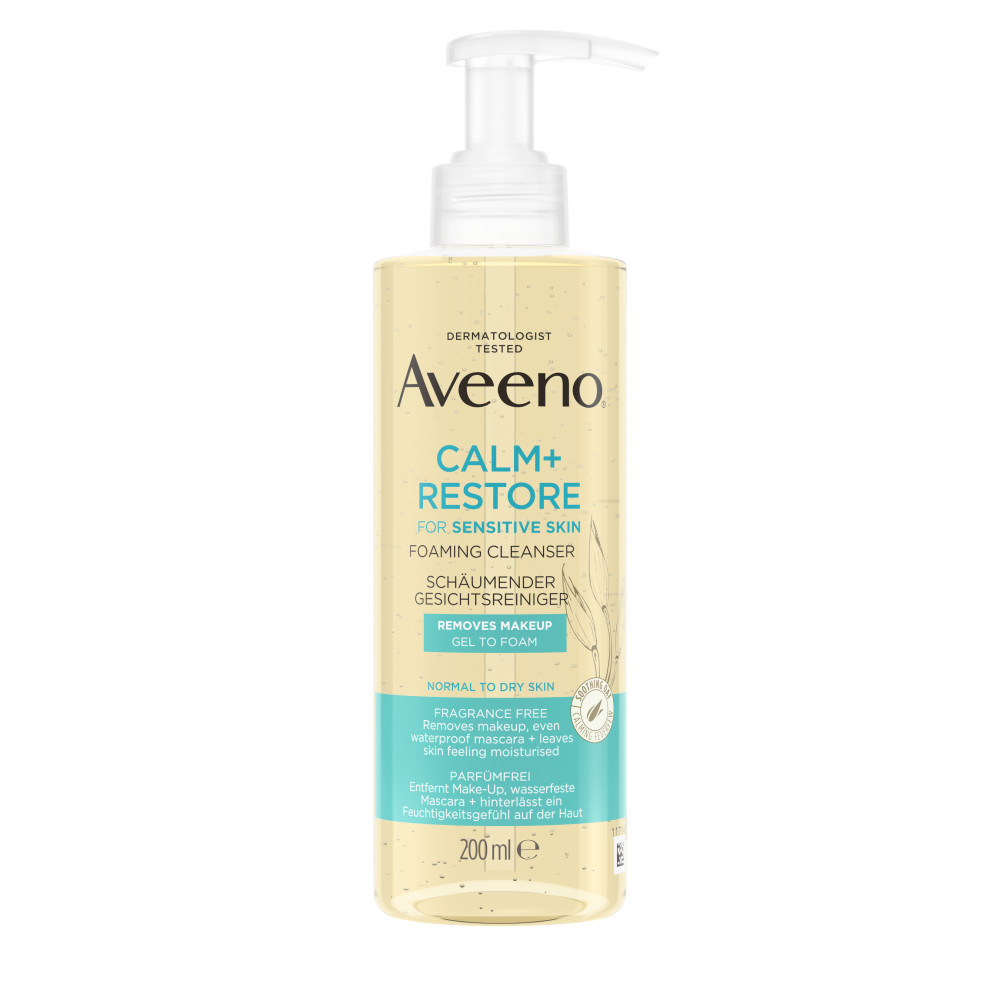 Abbildung für AVEENO Calm+ Restore schäumender Gesichtsreiniger
